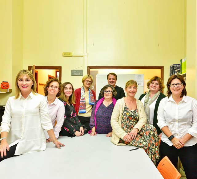 Equipo de profesores de la academia Team en Nigrán